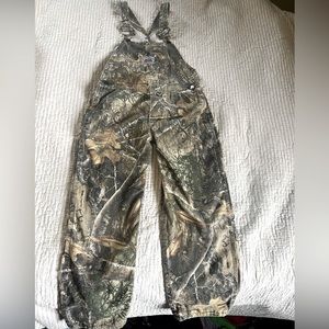 💚Boys Size 7 RoundHouse Camouflage Overall Pants